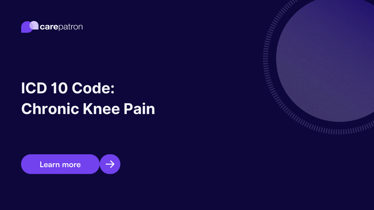 Chronic Knee Pain ICD10CM Codes 2023